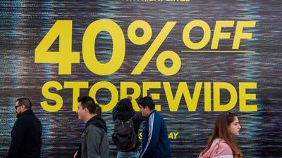 US retailers hit by ‘worst year since 2008’ for discounting