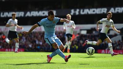 Man City and Sergio Agüero make hay against Spurs yet again