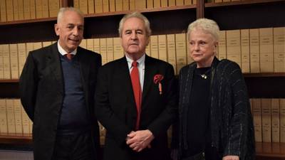 John Banville is knighted by Italy