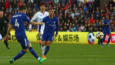 Fabregas’s early goal for Chelsea adds to Swansea’s worries