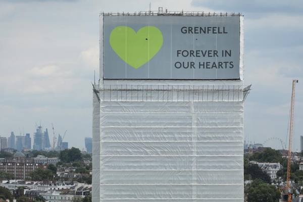 Grenfell Tower 24-hour vigil marks anniversary of tragedy