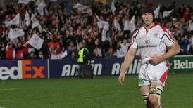 Ulster’s Stephen Ferris ruled out of Glasgow game with ankle injury