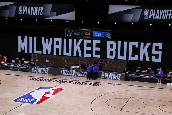 Milwaukee Bucks boycott NBA play-off game in protest at Jacob Blake shooting