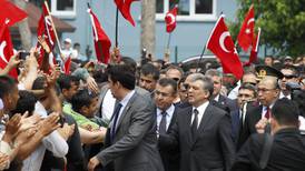 Turkish president pays visit to bombed border town in which 51 locals were killed