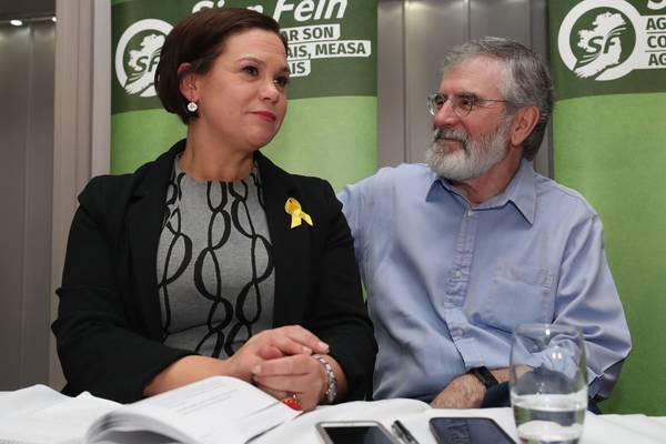 Sinn Féin: Old problems for new leader