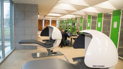 Napping pods a hit with Maynooth University students