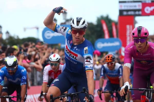 Tim Merlier sprints to stage win as Tadej Pogacar retains Giro d’Italia lead