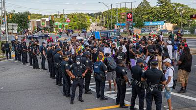 Protesters shut down major highway in Atlanta after police killing