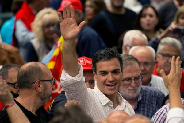 Former leader Sánchez seeks redemption among Spain’s Socialists