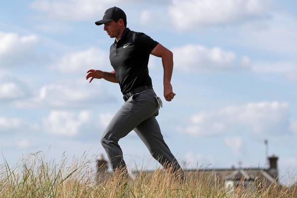 Aggressive game plan puts Rory McIlroy firmly in the mix