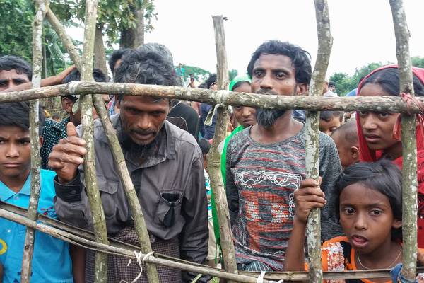 Thousands more Rohingya flee as Myanmar violence flares