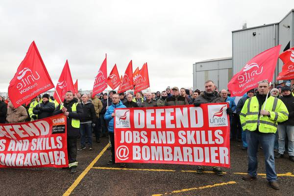 Bombardier workers in North wait on US tariff ruling