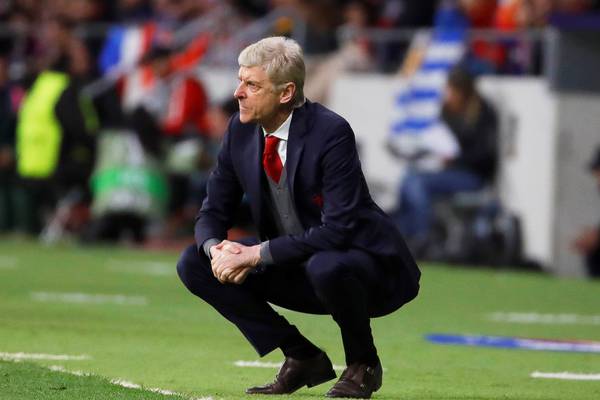 Arsene Wenger: ‘I'm very, very sad to leave with that exit’