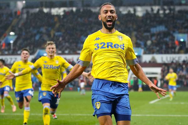 Roofe’s late goal completes brilliant Leeds comeback win at Villa