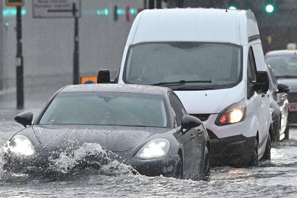 Homes, roads and hospitals flooded as storms hit London