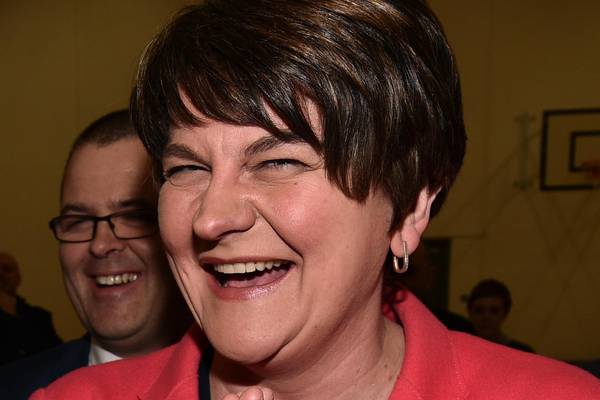Arlene Foster  tops poll in Fermanagh after tense day