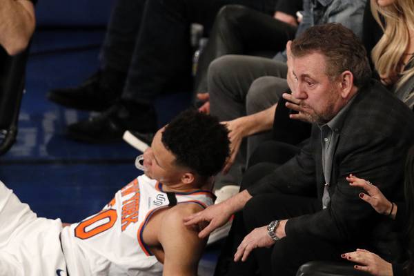 New York Knicks owner may be the most despised in American sport