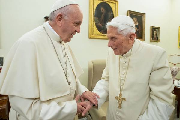 Former pope Benedict warns Francis against ordaining married men