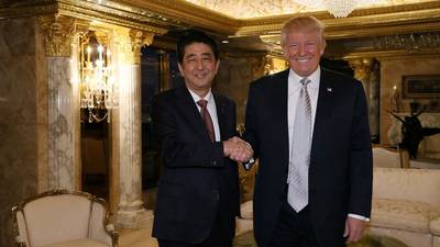 Trump a ‘trustworthy leader’, says Japan’s prime minister
