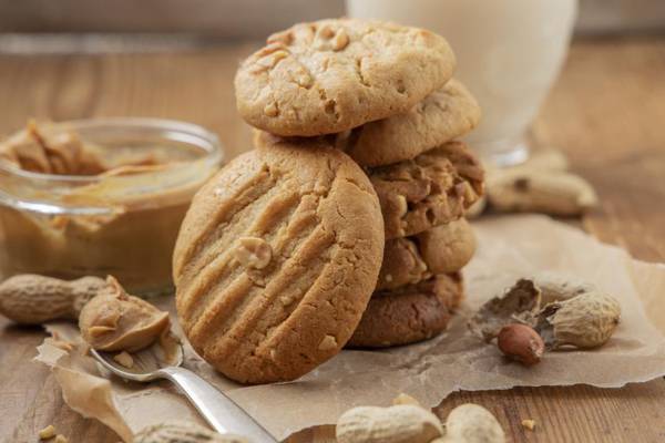 These classic peanut butter biscuits are quick and easy