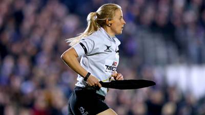 Joy Neville breaking refereeing barriers after life on the pitch