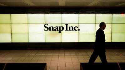 Snap plunges on slowest-ever sales growth as advertisers retreat