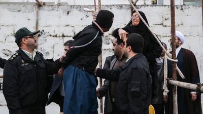 Iran mother spares son’s killer from hanging  on gallows