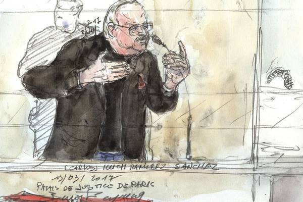Carlos the Jackal stands trial over 1974 Paris shop attack