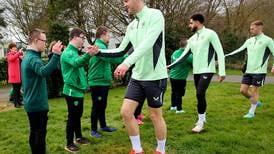 Ireland prepare for Belgium, with a little help from Leixlip