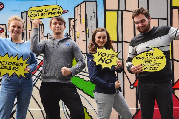 Anti-abortion UCD students’ union president says she has been subject of ‘bullying campaign’