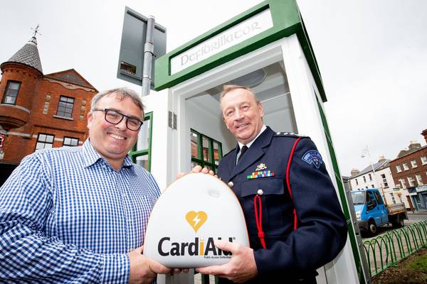 Stoneybatter welcomes Dublin’s first ‘phone box’ defibrillator