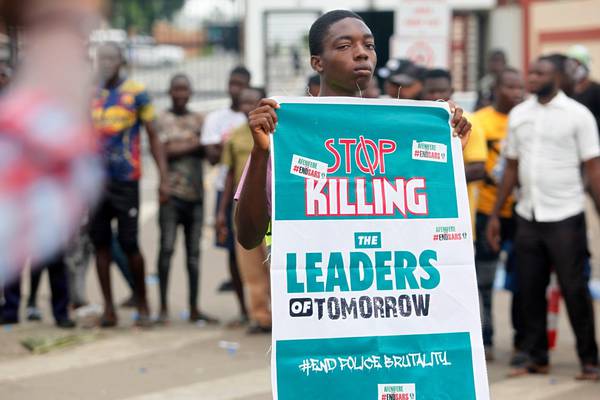 Nigeria accused of turning protest against police violence into ‘shooting spree’