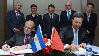 China to build two nuclear plants in Argentina