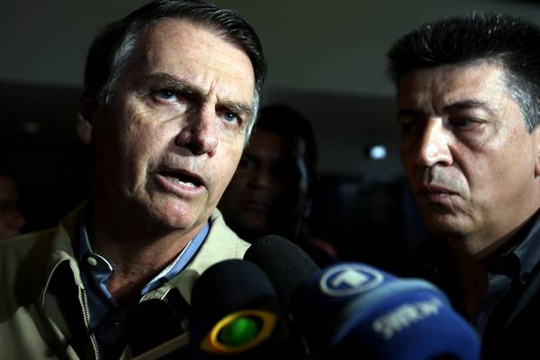 Far-right candidate Bolsonaro ‘within reach’ of Brazil’s presidency
