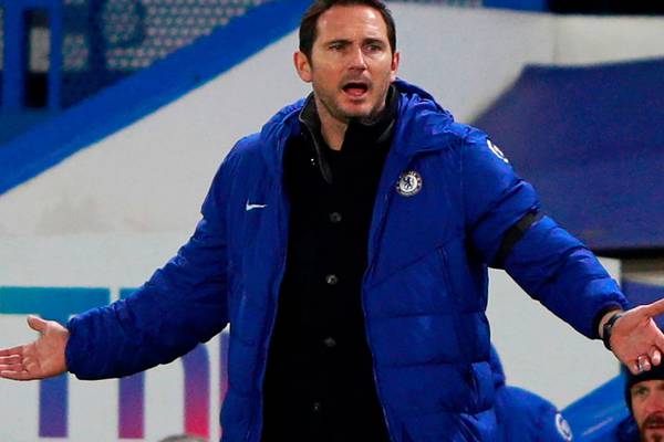 Frank Lampard to be given time to arrest Chelsea’s startling slump