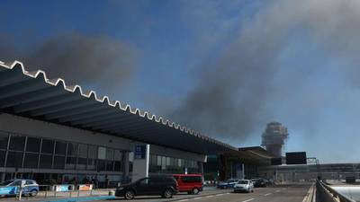 Rome’s Fiumicino airport gradually opening after  fire