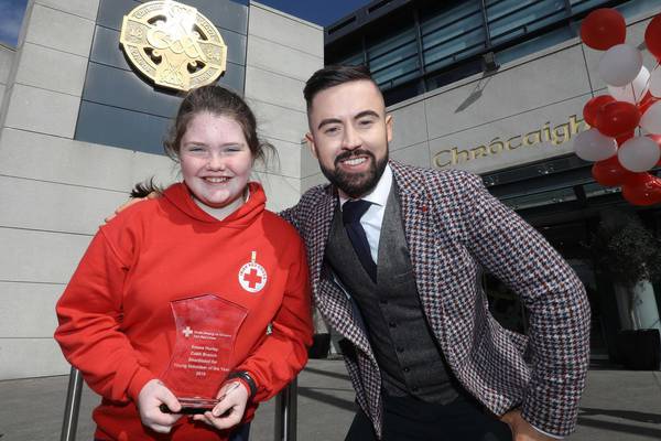 Cobh girl (11) receives prize for ‘invaluable’ Irish Red Cross work