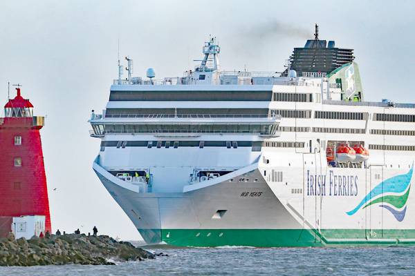 Irish Ferries owner loses €11.2m in first half as Covid-19 hits travel