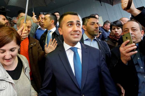 Italy’s 5-Star backs Di Maio to carry on as leader after EU vote defeat