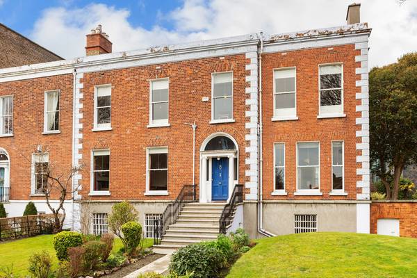 Ballsbridge trophy home with development potential for €6m