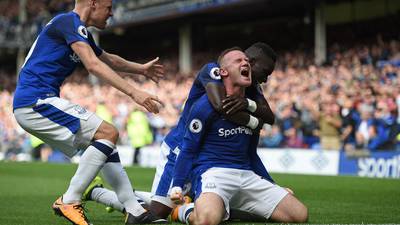 Wayne Rooney marks Everton return with winner against Stoke