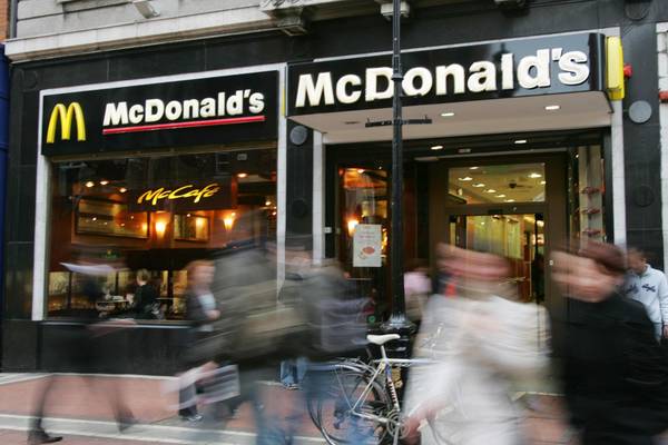 McDonald’s Ireland takes €20m revenue hit over Covid-19