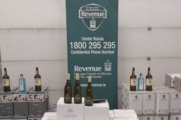 Attempted smuggling of 500 litres of wine from France stopped by Revenue