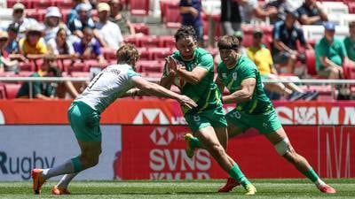 Ireland beat South Africa on Hugo Keenan’s return to sevens