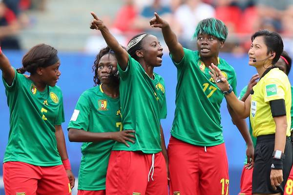 TV View: Cameroon prove girls can behave just as badly as boys on the pitch