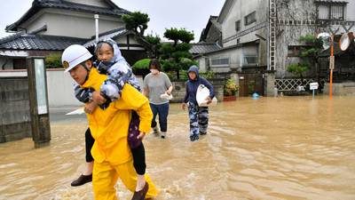 Death toll rises to 66 in Japan after torrential rains
