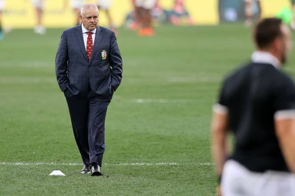 Warren Gatland feeling the pain after Lions see series slip from their hands