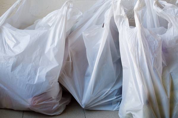 Plastic bag use in English shops falls 83% since levy introduced