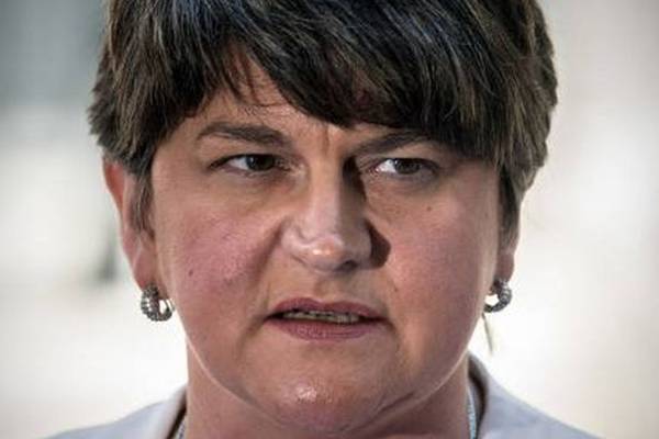 Arlene Foster says SF must decide on DUP deal or direct rule