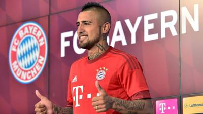 Arturo Vidal seals €37m move to Bayern Munich